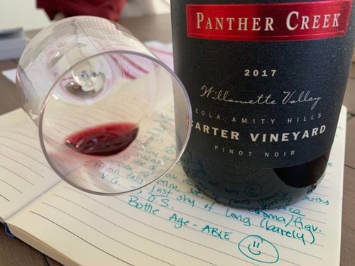 Panther Creek Cellars Carter Vineyard Pinot Noir