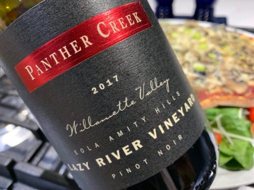 Panther Creek Cellars 2017 Lazy River Vineyard Pinot Noir BriscoeBites.com